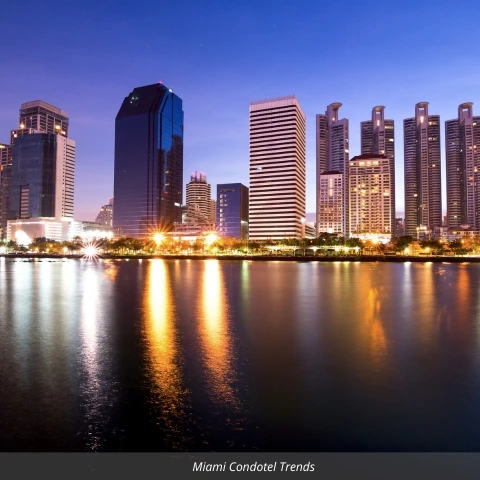 city skyline miami condotel trends