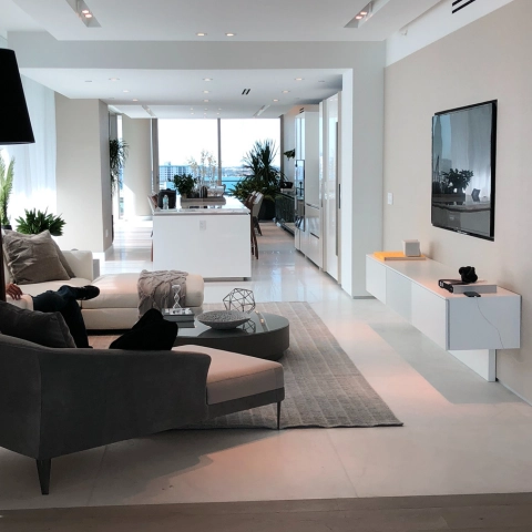 Miamis Luxury real Estate Market  Family Room